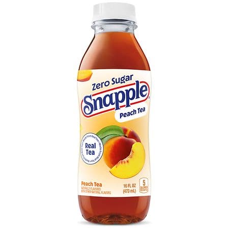 Diet Snapple Peach Tea, Oz Glass