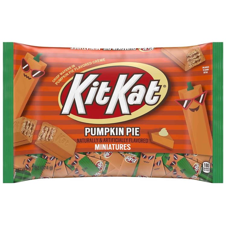 Kitkat Miniatures Pumpkin Pie Crisp Wafers