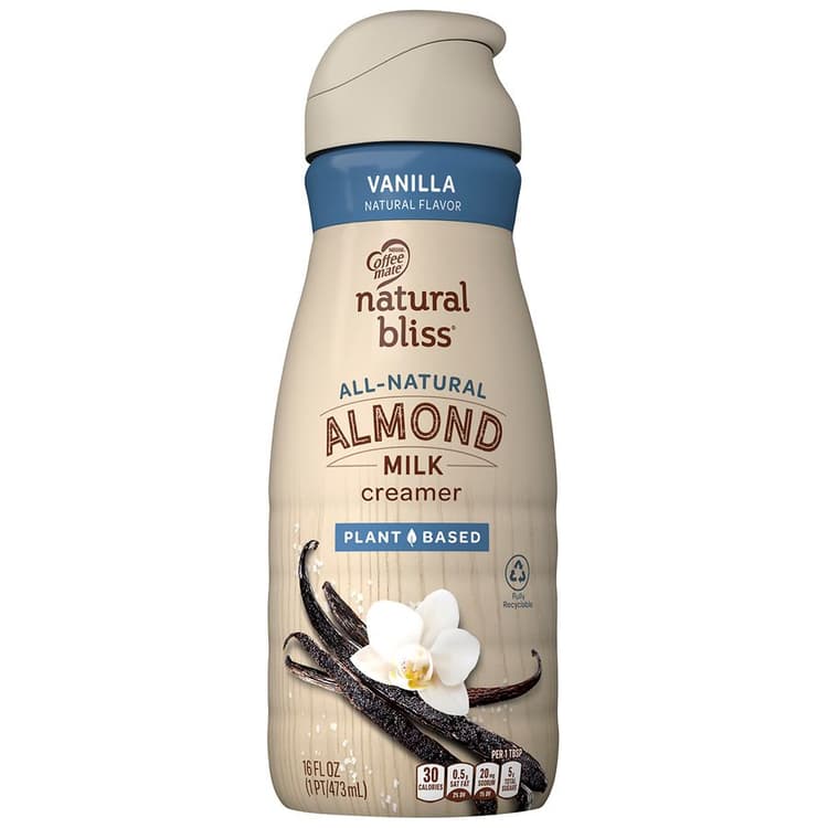 Coffee Mate Natural Bliss Plant Based Almond Milk Creamer