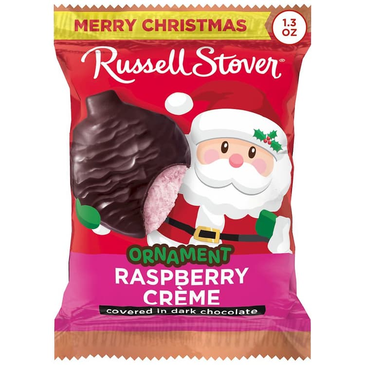 Russell Stover Ornament, Raspberry Creme