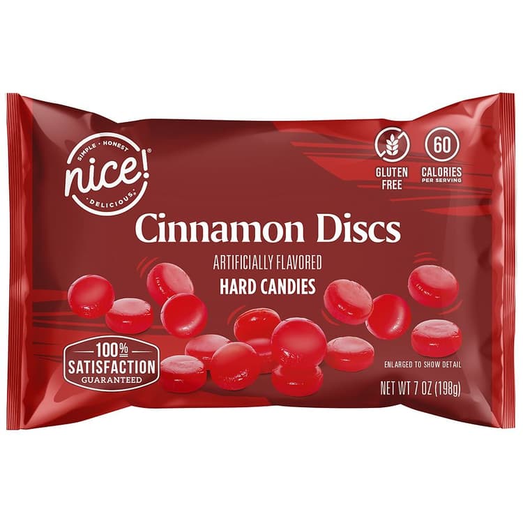 Nice! Cinnamon Discs Hard Candies
