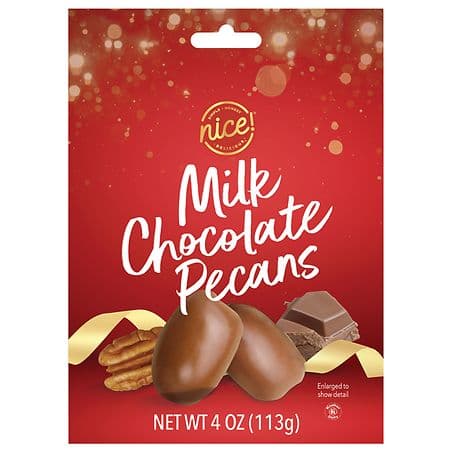 Nice! Milk Chocolate Pecans
