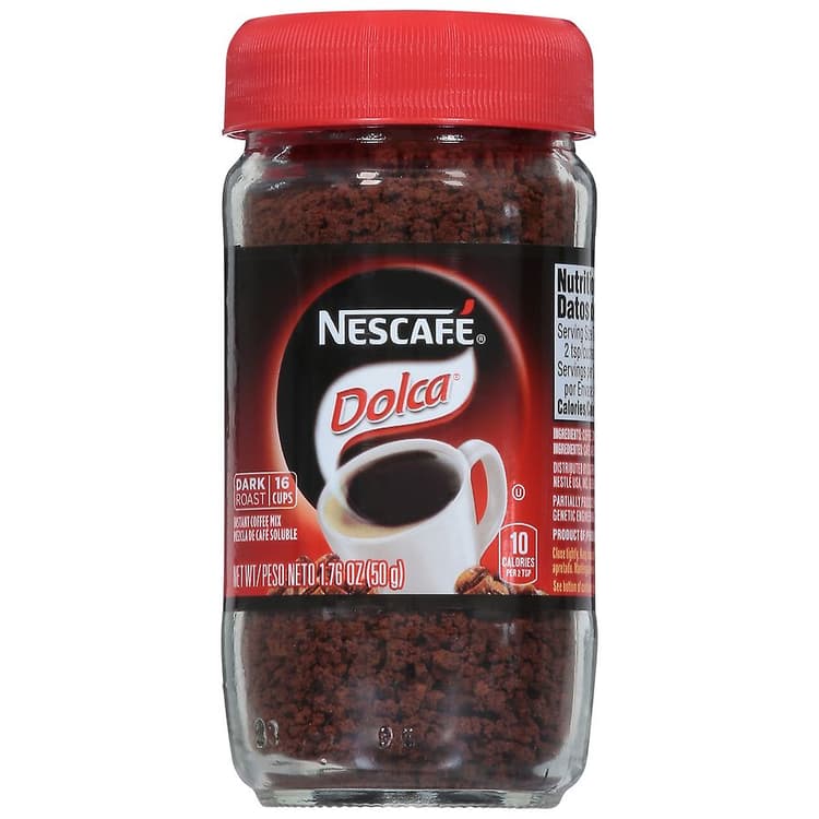 Nescafe Coffee Mix, Instant, Dark Roast