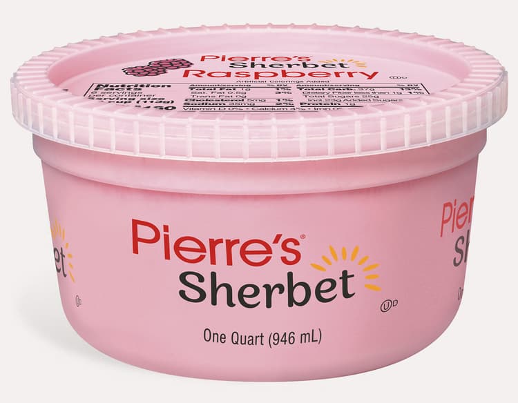 Pierre'S Raspberry Sherbet