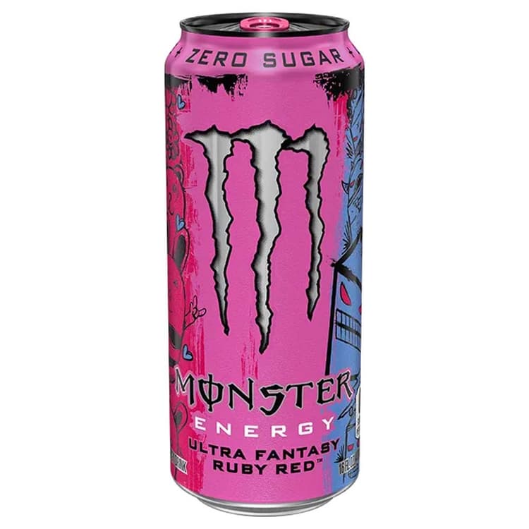 Monster Energy Ultra Fantasy Ruby Red Energy Drink