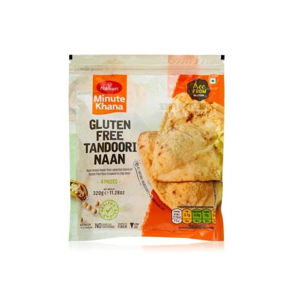 Haldiram'S Minute Khana Gluten Free Tandoori Naan