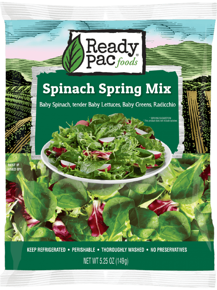 Ready Pac Spinach Spring Mix Salad Bag