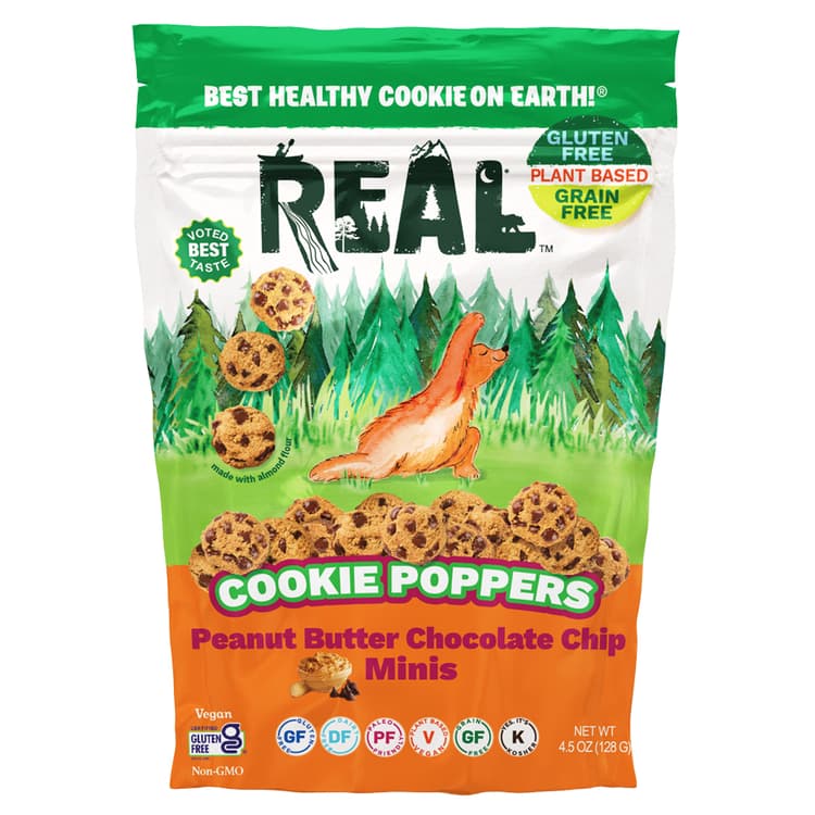 Real Cookie Poppers Peanut Butter Chocolate Chip Minis