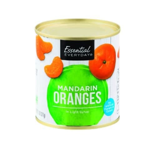 Essential Everyday Mandarin Oranges In Light Syrup
