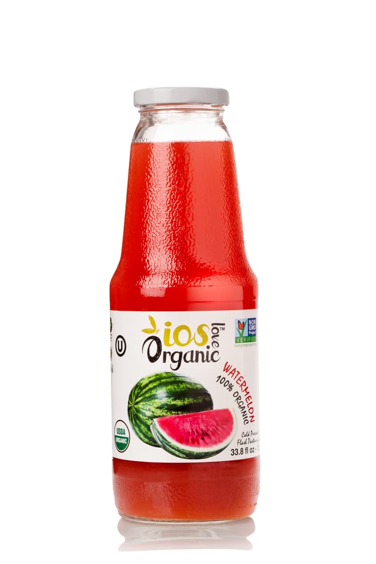 Ios Love Organic 100% Organic Watermelon Juice