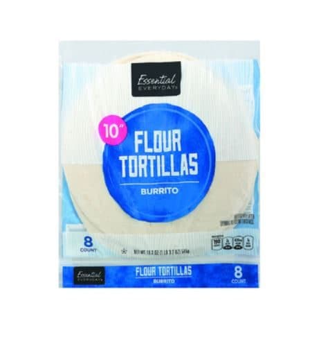 Essential Everyday Flour Tortillas, Burrito