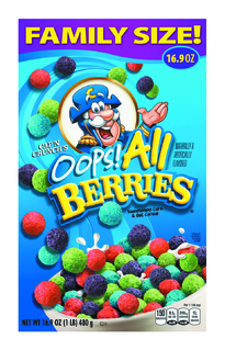 Is it Celery Free? Cap'n Crunch's Oops! All Berries Sweetened Corn & Oat Cereal