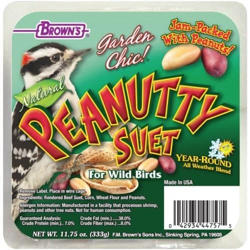 F.M. Browns Peanut Suet Cakes