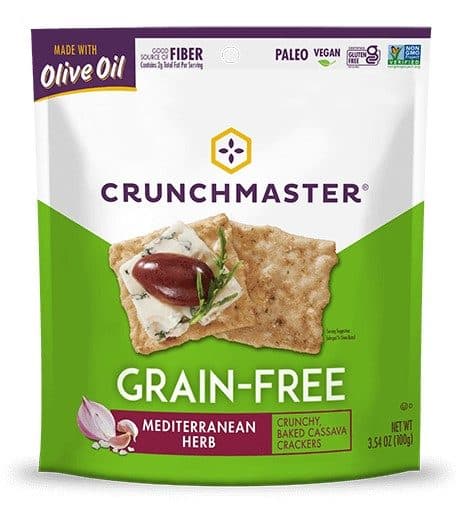 Is it Added Sugar Free? Crunchmaster Crackers Grain Free Mediterranean Herb