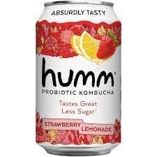 Humm Strawberry Lemonade Kombucha