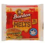 Borden Cheddar Cheese Melts Extra Sharp