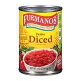 Furmanos Tomatoes, Diced, Petite