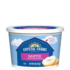Crystal Farms Wisconsin Whipped Cream Cheese Spread