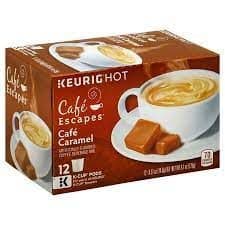 Cafe Escapes K-Cups Cafe Caramel