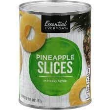 Essential Everyday Pineapple Slices In Heavy Syrup