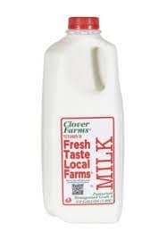 Clover Farms .5 Gallon Whole Milk