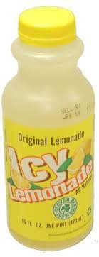 Clover Farms Pint Icy Lemonade