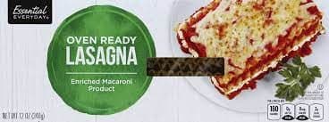 Essential Everyday Oven Ready Lasagna