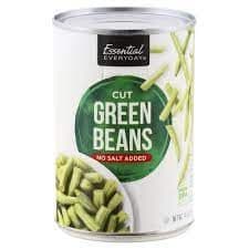 Essential Everyday No Salt Added Cut Green Beans