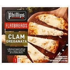 Phillips Clam Oreganata Flatbread