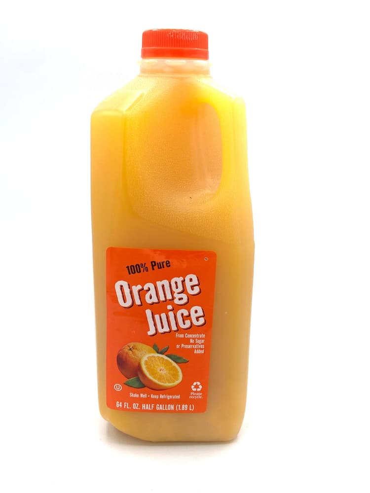 Clover Farms .5 Gallon Orange Juice