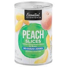 Essential Everyday Peaches Sliced