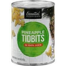 Essential Everyday Pineapple Tidbits In 100% Juice