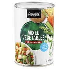 Essential Everyday No Salt Added Mixed Vegetables