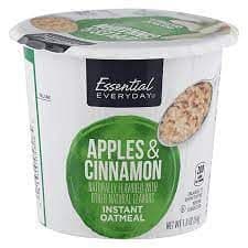 Essential Everyday Instant Oatmeal, Apples & Cinnamon