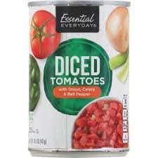 Essential Everyday Tomatoes, With Onion, Celery & Bell Pepper, Diced