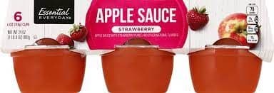 Essential Everyday Apple Sauce, Strawberry