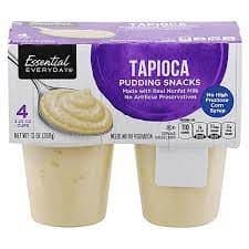 Essential Everyday Pudding Snacks, Tapioca