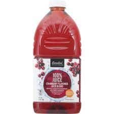 Essential Everyday 100% Juice, Cranberry Flavored