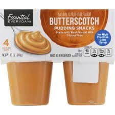 Essential Everyday Pudding Snacks, Butterscotch