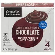 Essential Everyday Instant Chocolate Pudding & Pie Filling