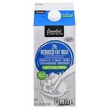 Essential Everyday 2% Reduced Fat Lactose Free Milk