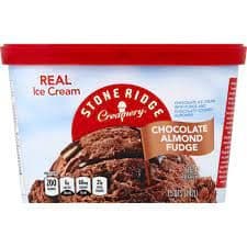 Stoneridge Creamery Ice Cream, Chocolate Almond Fudge