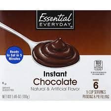 Essential Everyday Instant Chocolate Pudding