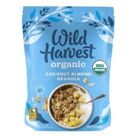Wild Harvest Granola, Coconut Almond, Organic