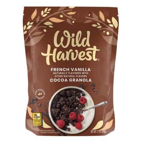 Wild Harvest Cocoa Granola, French Vanilla