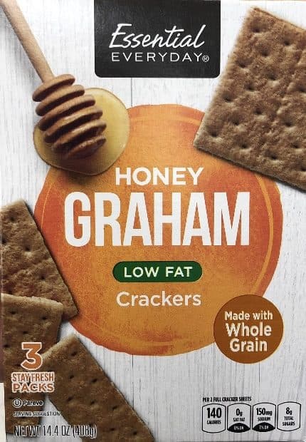 Essential Everyday Crackers, Honey Graham, Low Fat