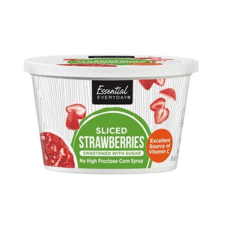 Essential Everyday Sliced Strawberries In Sugar