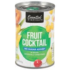 Essential Everyday No Sugar Added Fruit Cocktail In Water