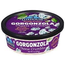 Litehouse, Simply Artisan - Cheese Crumbles, Gorgonzola