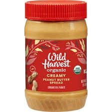 Wild Harvest Organic Creamy Peanut Butter Spread